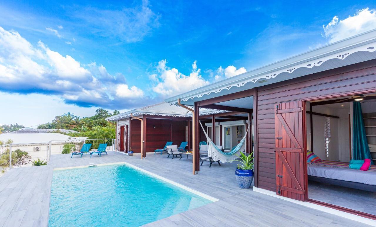Lala Mangue-4Chambres-8Pers-Piscine Privee-Vue Mer Sainte-Rose Buitenkant foto